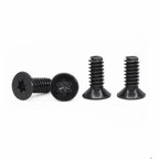 25Pcs 6#-32 UNC Torx Countersunk Cap Screws Black Grade 10.9 Machine Screws Richie's 6-32 11.3mm