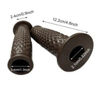 Vintage 22mm Motorcycle Handlebar Grips – Retro Rubber Pair Motorcycle Handlebar Grips Richie's