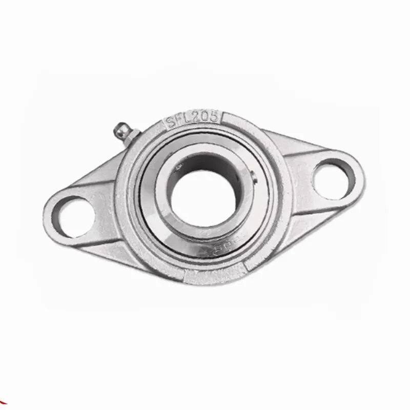 Stainless Steel Flange Bearing UCFL202–205 Diamond Belt Base Flange Bearing Unit Richie's 304 Stainless Steel SUCFL208