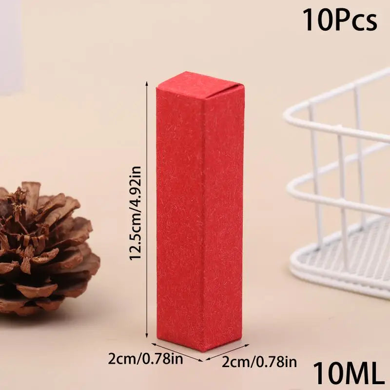 10Pcs Essential Oil Perfume Gift Boxes 5ml 10ml – Eco Packaging Essential Oil Gift Box Richie's A4