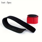 Adjustable Fishing Rod Holder Strap – Hook & Loop Fastener Rod Holder Strap Richie's 1set - 5pcs red