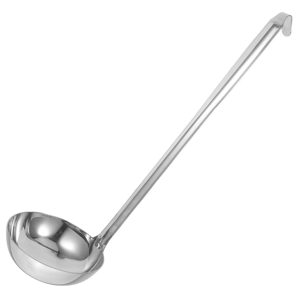 Stainless Steel Soup Ladle with Long Handle & Hanging Hook Soup Ladle Richie's