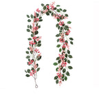 DIY Pink Berry Christmas Wreath – Artificial Garland Vine Artificial Wreath Garland Richie's A4