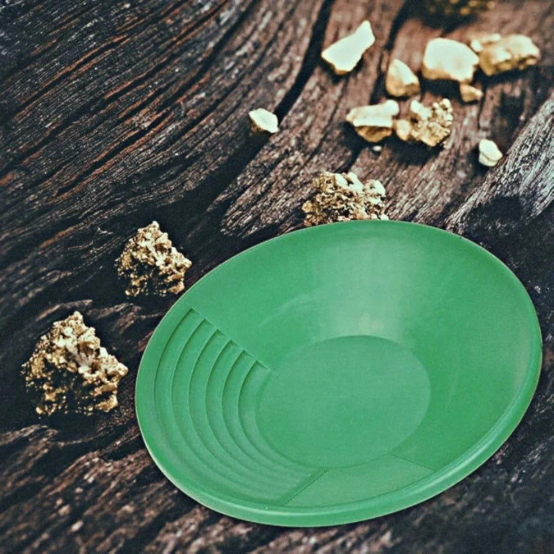 Plastic Gold Panning Pan – Nugget Mining & Prospecting Basin Gold Panning Pan Richie's