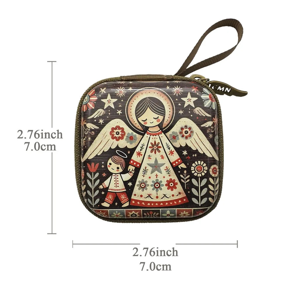 Portable Rosary Storage Bag – Zippered Christian Jewelry Pouch Jewelry Storage Pouch Richie's 4