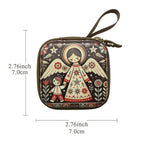 Portable Rosary Storage Bag – Zippered Christian Jewelry Pouch Jewelry Storage Pouch Richie's 4