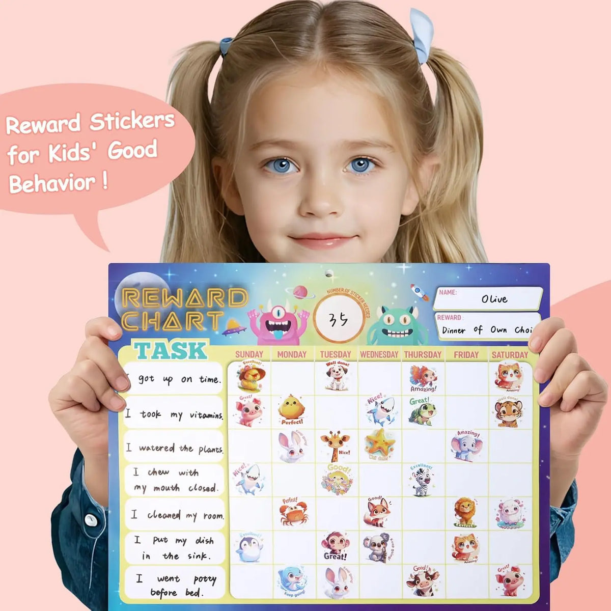 1500 Pcs Animal Stickers 3 Rolls 24 Designs – Craft & School Animal Sticker Set Richie's