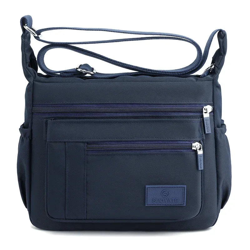 Women's Waterproof Nylon Crossbody Shoulder Bag | Fashion Handbag Crossbody Shoulder Bag Richie's DEEP BLUE
