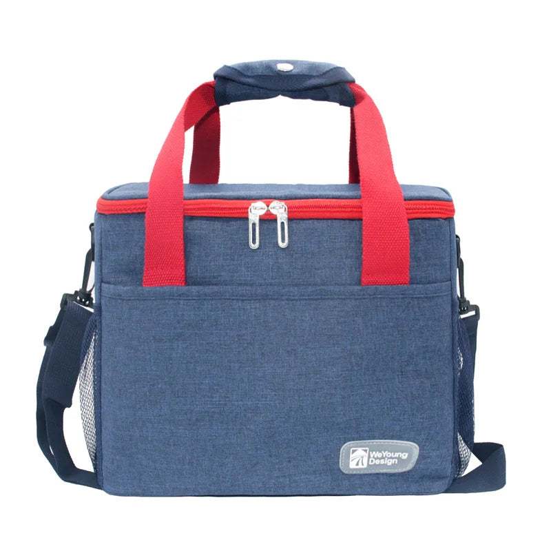Women's Insulated Lunch Bag Large Waterproof Cooler Tote Insulated Lunch Bag Richie's Large Navy China Mainland
