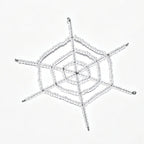 Beaded Spider Hanging Ornament – Crystal Faceted Halloween Décor Halloween Hanging Ornament Richie's Style1