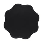 Flower Shaped PVC Placemat – Heat-Resistant & Waterproof Table Placemat Richie's Black 38-38cm