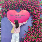 Artificial Silk Rose Vine 1.8m 22 Heads Wall Decor – 9 Colors Artificial Flower Vine Richie's