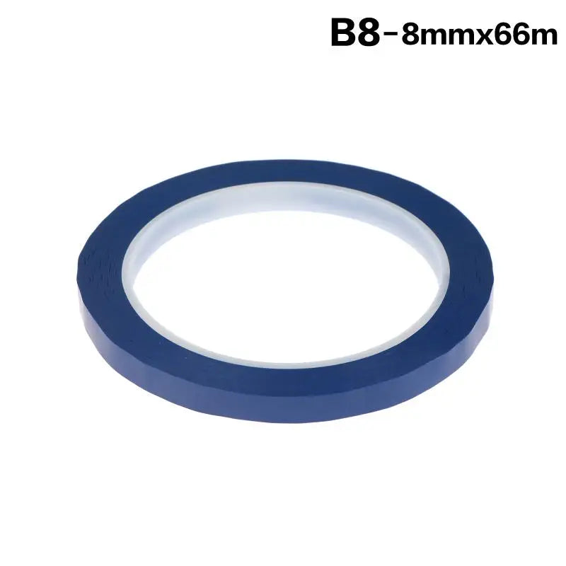 Self-Adhesive Grid Marking Tape 5/8mm 66M – PET Positioning Tape Marking Tape Richie's 8mm Blue