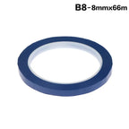 Self-Adhesive Grid Marking Tape 5/8mm 66M – PET Positioning Tape Marking Tape Richie's 8mm Blue