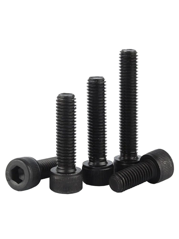 Left-Hand Reverse Thread Hex Socket Cap Screws M4–M16 Black Hex Socket Cap Screw Richie's