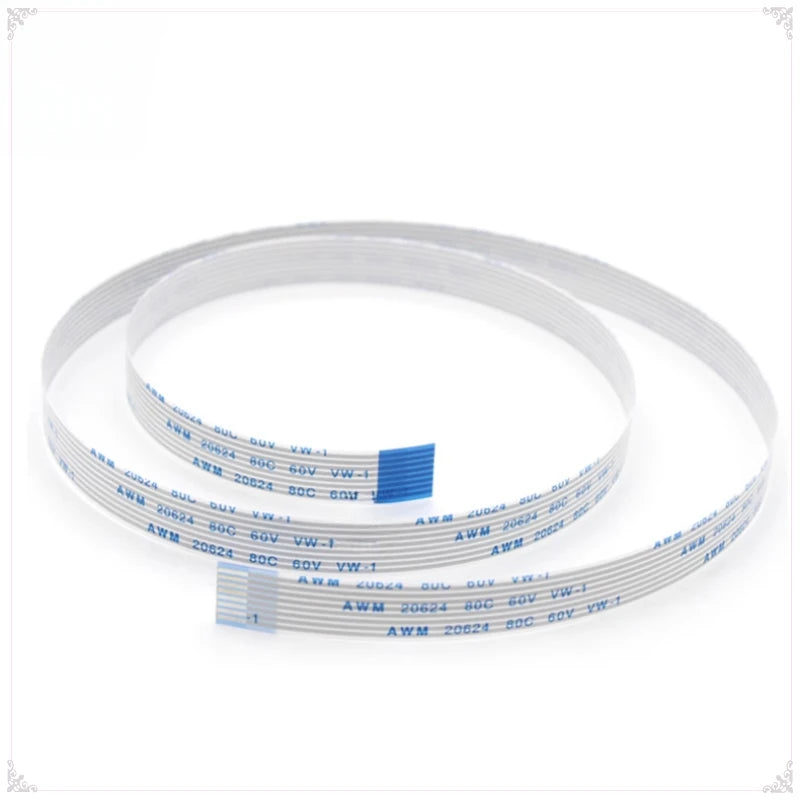 FPC FFC Flexible Flat Cable AWM 20624 | 4–60 Pin, 0.5/1.0mm Flexible Flat Cable Richie's