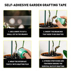 Grafting Budding Stretch Tape – PE Parafilm for Plants & Nursery Grafting Garden Tape Richie's