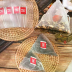 100pcs Disposable Nylon Triangle Tea Bags – Loose Leaf Pouches Tea Filter Bags Richie's