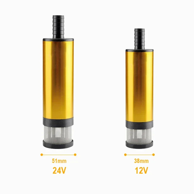 12V Submersible Electric Fuel Transfer Pump 12L/min 38/51mm Submersible Fuel Pump Richie's