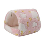 Hanging Plush Bird Nest Tent – Warm Parrot & Hamster Hut Bird Nest Hut Richie's B S