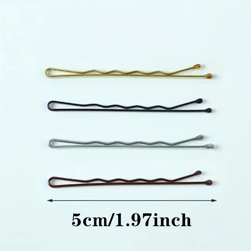 50pcs Wave Hair Clips – Barrettes for Women, Salons & Weddings Hair Clips Barrettes Richie's
