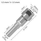 Router Bit Extension Rod Collet – 6–12.7mm Engraving Milling Router Bit Extension Richie's 12.7 to 12.7mm