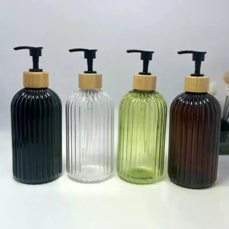 500ml Refillable Pump Soap Dispenser – Shampoo & Lotion Bottle Pump Soap Dispenser Richie's
