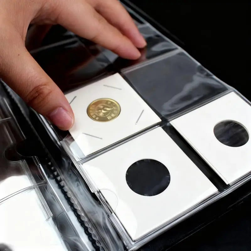 60-Slot Coin Collection Album for Cardboard Coin Holders Coin Collection Album Richie's