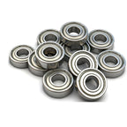 10Pcs Miniature Ball Bearings 2–10mm Bore GCr15 Chrome Steel Miniature Ball Bearings Richie's
