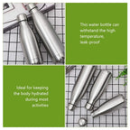 Stainless Steel Sports Water Bottle 350ml–1L | Leak-Proof Sports Water Bottle Richie's
