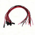 10Pcs 2.54mm 2-Pin Female Jumper Wires 26AWG Arduino DIY Jumper Wire Connectors Richie's 30CM