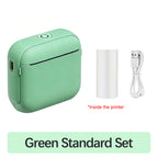 Marklife X6 Mini Bluetooth Thermal Printer – No Ink Label Maker Mini Thermal Printer Richie's Green Standard