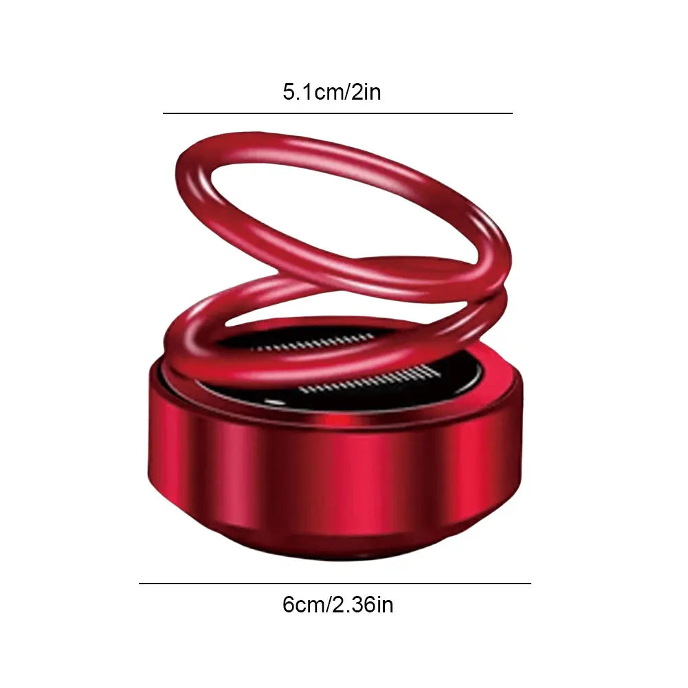 Rotating Double Ring Car Aromatherapy Air Freshener Diffuser Aromatherapy Air Diffuser Richie's
