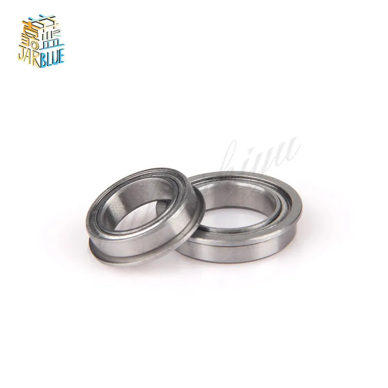 10pcs Flanged Ball Bearings F682ZZ–F689ZZ Chrome Steel ZZ Shield Flanged Ball Bearings Richie's
