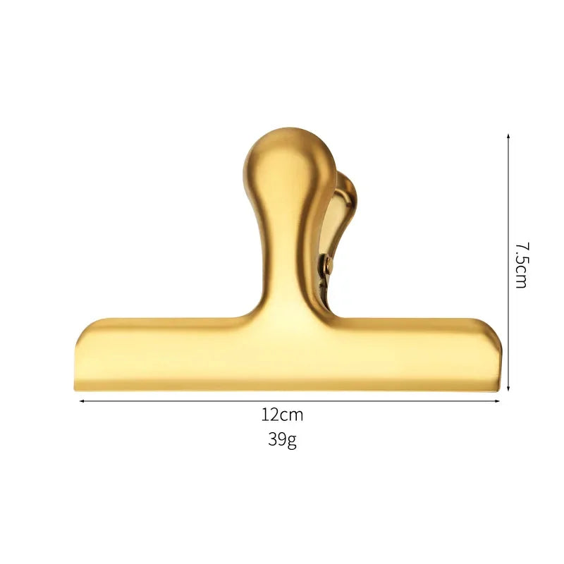 Reusable Long Tail Metal Clips – Food, File & Office Use Office & Kitchen Clips Richie's