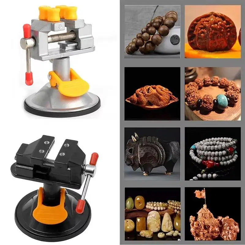 Universal Table Vise Clamp 360° Swivel Suction Base – DIY Tool Table Vise Clamp Richie's