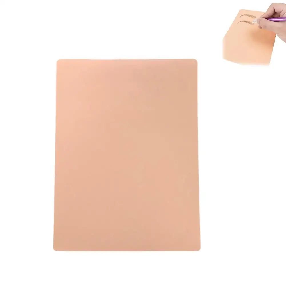 Silicone Tattoo Practice Skin Double-Sided Fake Skin 14×19cm Tattoo Practice Skin Richie's pink skin