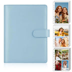 A5 Kpop Photocard Binder Album 30 Pages Loose-Leaf Holder Photocard Binder Album Richie's Blue