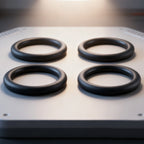NBR 70A Nitrile O-Ring Seals – Black Rubber Gasket Washers Rubber O-Ring Seals Richie's