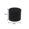 Foam Speaker Port Bungs Bass Tuning Plug 35–65mm | Black Speaker Accessory Richie's D80mmH80mm