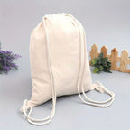 Natural Canvas Drawstring Bags 5/10pcs – Cotton Linen Storage Canvas Storage Bags Richie's