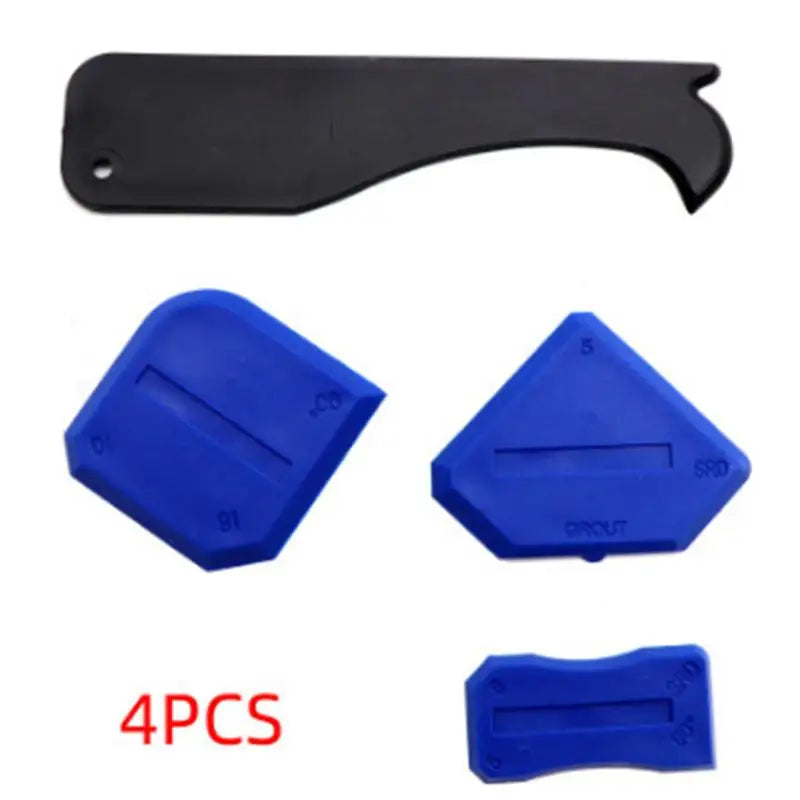 5-in-1 Silicone Caulk Scraper & Grout Removal Tool Kit Caulk Scraper Kit Richie's A3