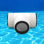 Pool Hose T Splitter 1.5" with 3 L Rings | Pump Adapter Pool Hose Splitter Richie's