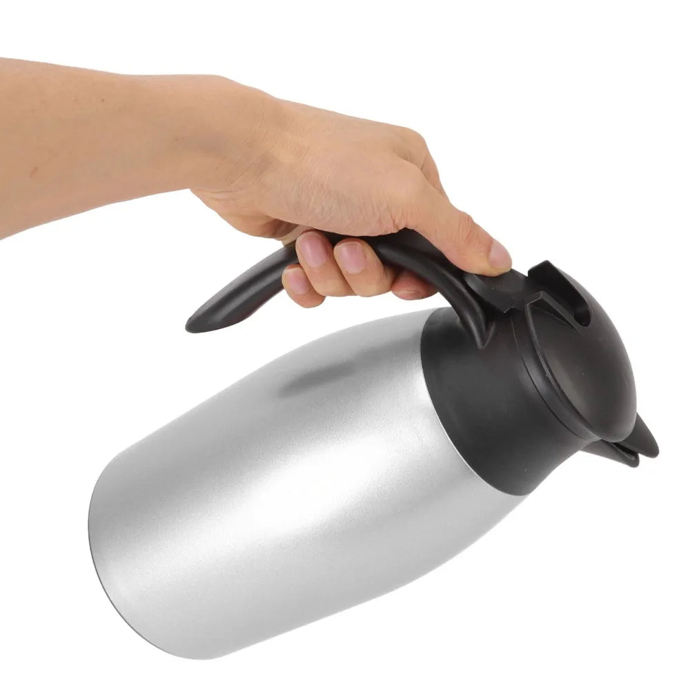 2L Stainless Steel Vacuum Insulated Coffee & Tea Pot Vacuum Insulated Carafe Richie's