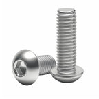 600Pcs M3 Stainless Steel Hex Socket Button Head Screws Nuts Kit Screw & Nut Kit Richie's