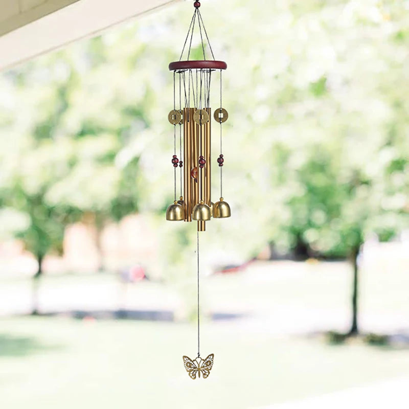 Large Metal Hanging Wind Chimes – Outdoor Garden Home Decor Hanging Wind Chimes Richie's A3