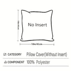 2pc Jacquard Pumpkin Bow Pillow Covers | Fall & Thanksgiving Décor Throw Pillow Covers Richie's