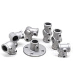 Aluminum Alloy Pipe Fitting Connector 1/2" & 3/4" Corner Elbow Pipe Fitting Connector Richie's