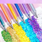 24-Color Glitter Gel Pen Set | 1.0mm Neon Ink for Coloring Glitter Gel Pen Set Richie's
