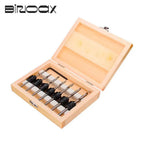 7-Pc Tapered Countersink Drill Bit Set with Stop Collars | HSS Countersink Drill Set Richie's